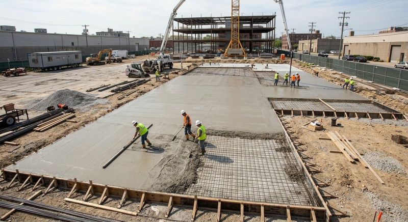 Commercial Slab Construction in Gig Harbor, WA