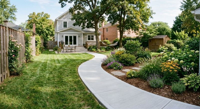 Concrete Path Installation in Denver, CO